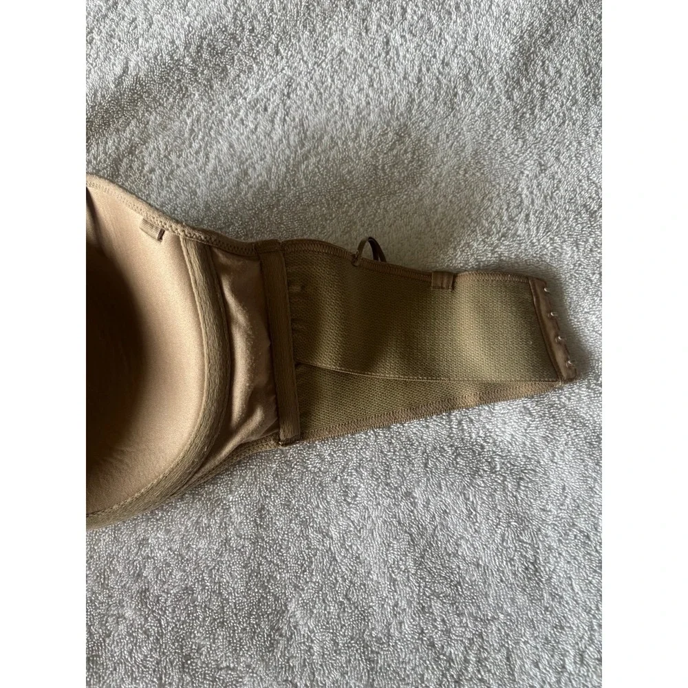 38DD‎ Lilyette Tailored Strapless Underwire Bra Nude
